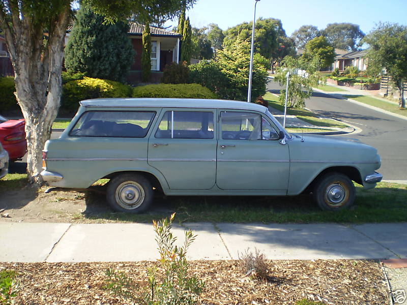 EH Holden in Saltbush Green — Special Station Sedan