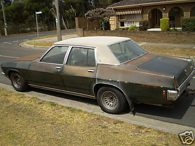 HQ Holden in Juniper Met — Statesman Custom Sedan