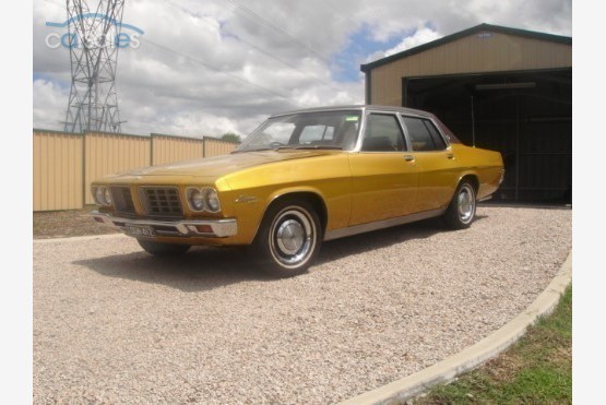 HQ Holden in Sunburst Met — Statesman DeVille Sedan