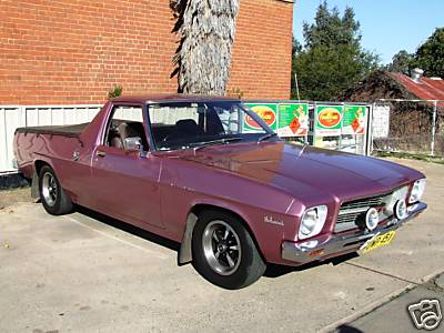 HQ Holden in Orchid Met — Belmont Coupe-Utility