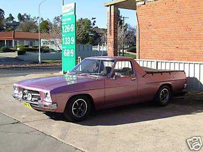 HQ Holden in Orchid Met — Belmont Coupe-Utility