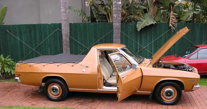HQ Holden in Russet — Belmont Coupe-Utility