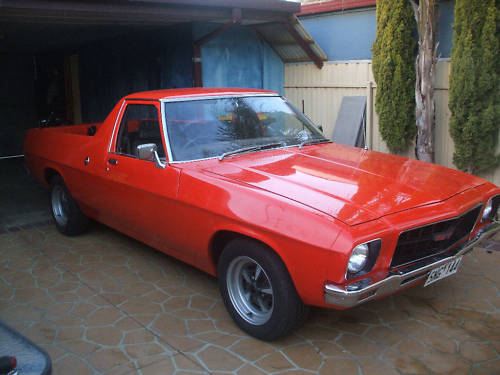 HQ Holden in Turnpike Orange — Belmont Coupe-Utility