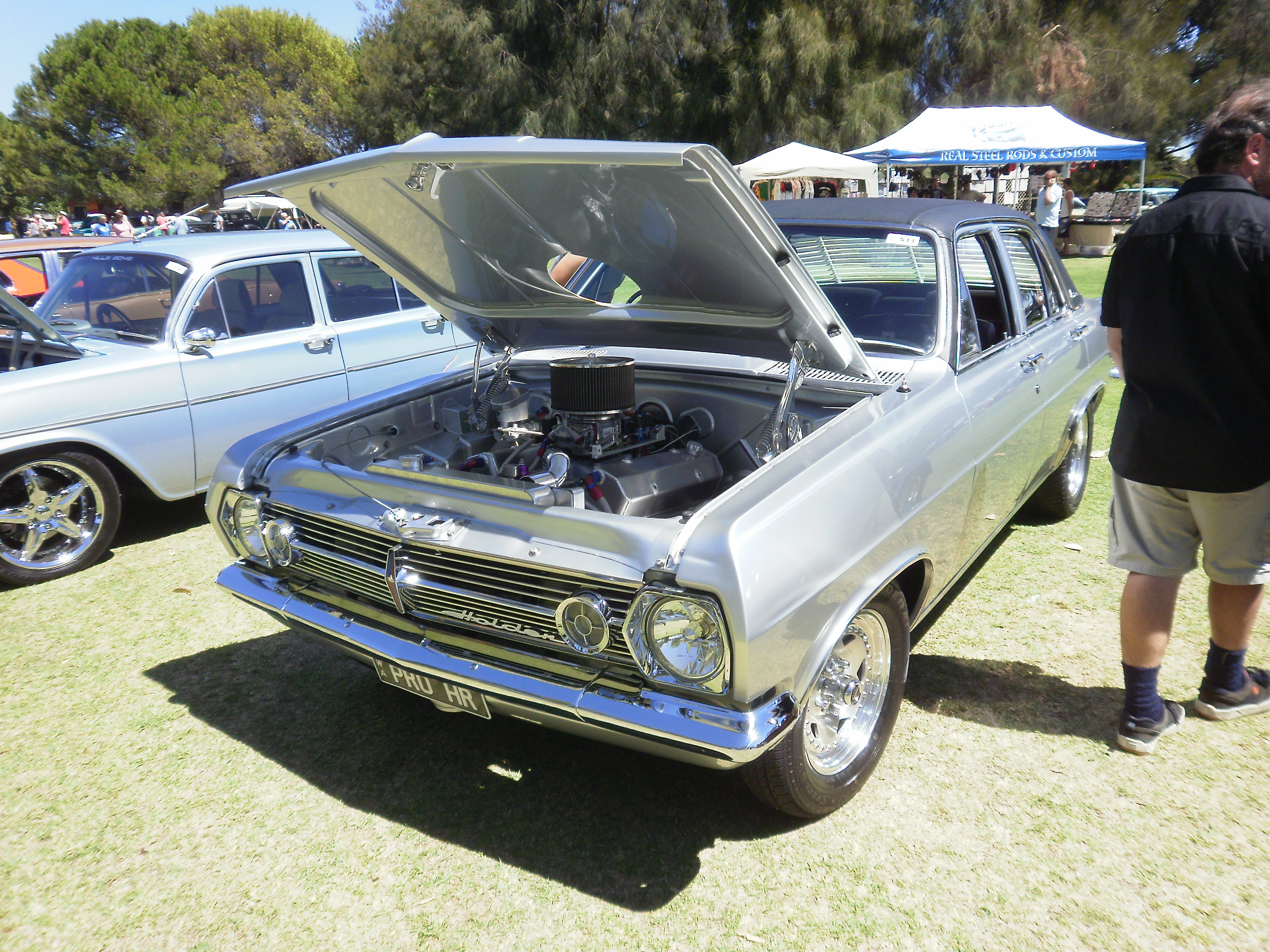 HR Holden in Satin Silver Met — Premier Sedan