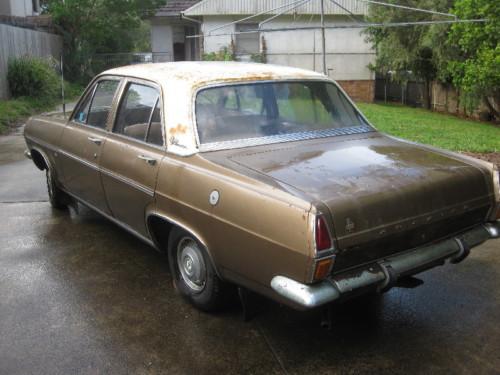 HR Holden in Grecian White over Savannah Bronze Met — Premier Sedan