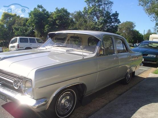 HR Holden in Silver Mink Met — Premier Sedan