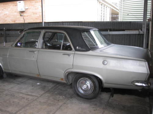 HR Holden in Silver Mink Met — Premier Sedan