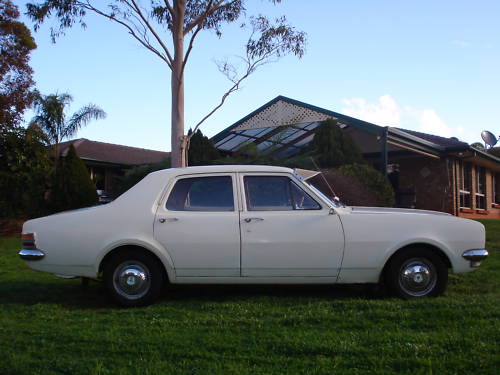 HT Holden in Kashmir White — Belmont Sedan