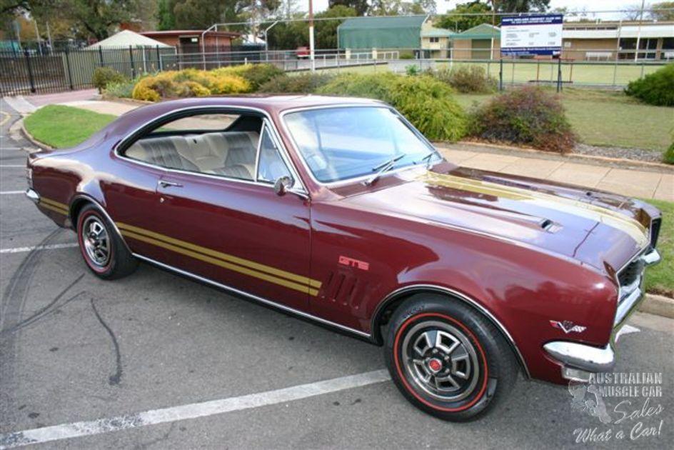 HT Holden in Monaco Maroon Met — Monaro GTS Coupe