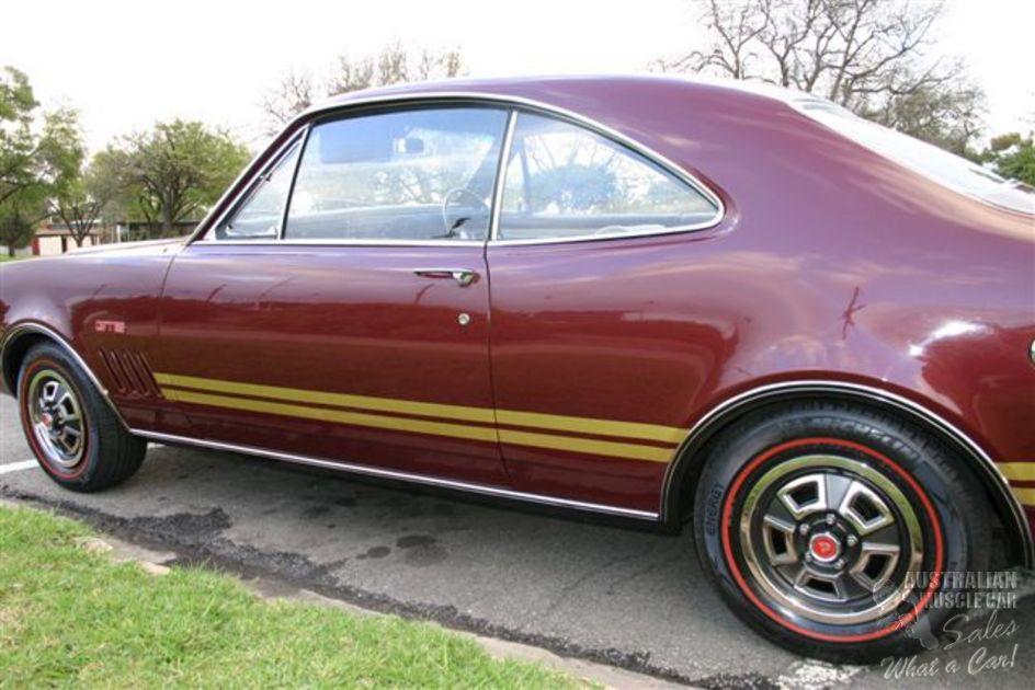 HT Holden in Monaco Maroon Met — Monaro GTS Coupe