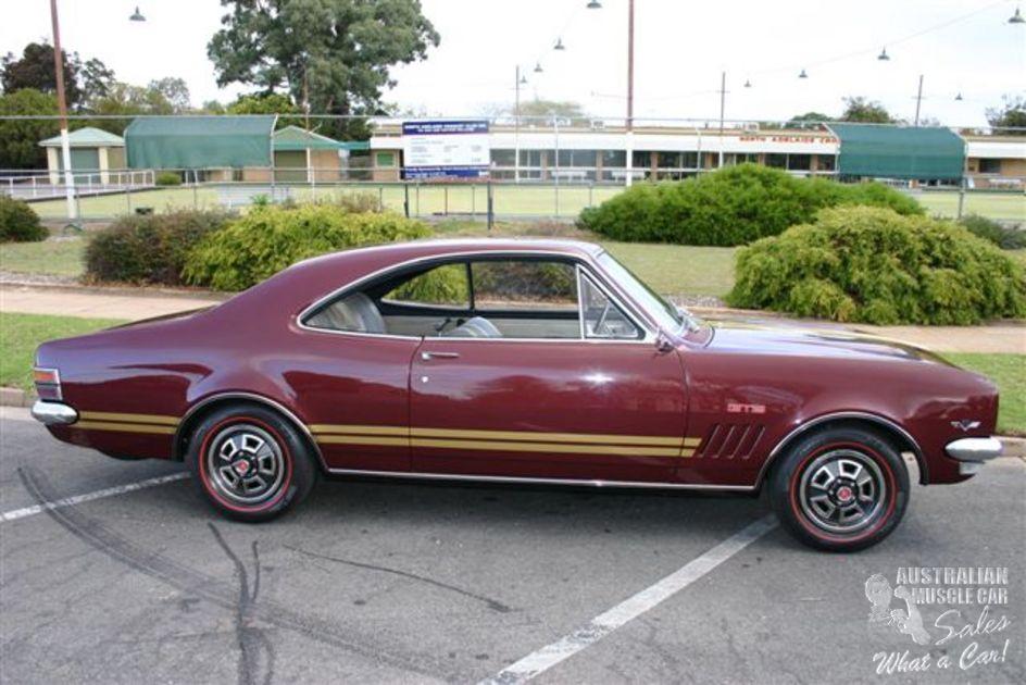 HT Holden in Monaco Maroon Met — Monaro GTS Coupe