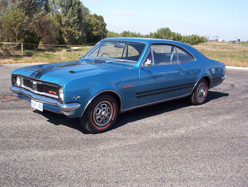 HT Holden in Monza Blue Met — Monaro GTS Coupe
