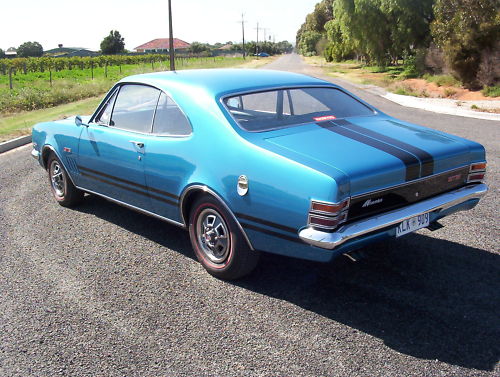 HT Holden in Monza Blue Met — Monaro GTS Coupe