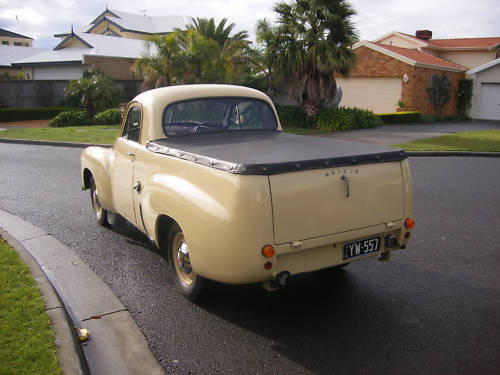 50 Holden in Burnley Cream — Coupe-Utility