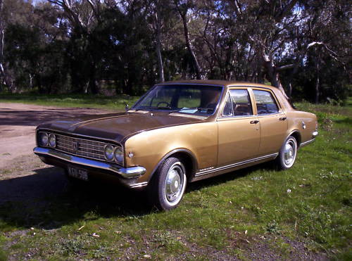 HT Holden in Egyptian Bronze Met — Premier Sedan