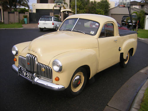 50 Holden in Burnley Cream — Coupe-Utility