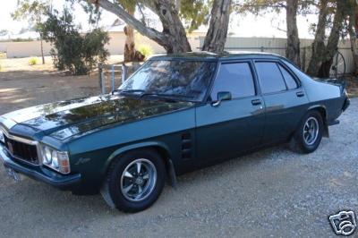 HX Holden in Jade Green Met — Monaro GTS Sedan
