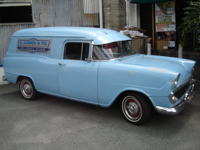 EK Holden in Strata Blue — Panel Van