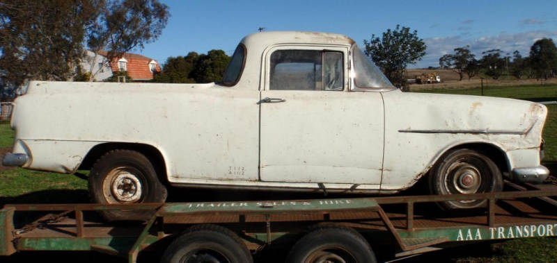 EK Holden in Atherton Ivory — Coupe-Utility