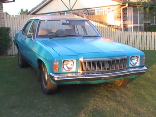 HX Holden in Aquarius — Kingswood Sedan