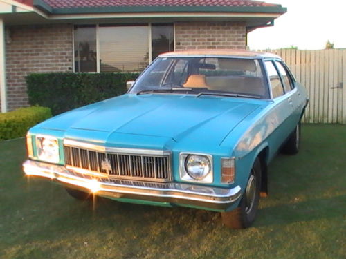 HX Holden in Aquarius — Kingswood Sedan