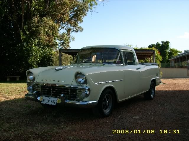 EK Holden in Cottesloe Cream — Coupe-Utility