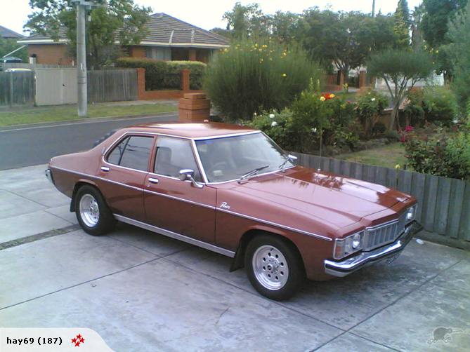 HX Holden in Persian Sand Met — Premier Sedan