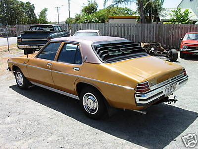 HX Holden in Sepia Met over Contessa Gold Met — Premier Sedan