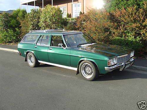 HX Holden in Jade Green Met — Premier Sedan