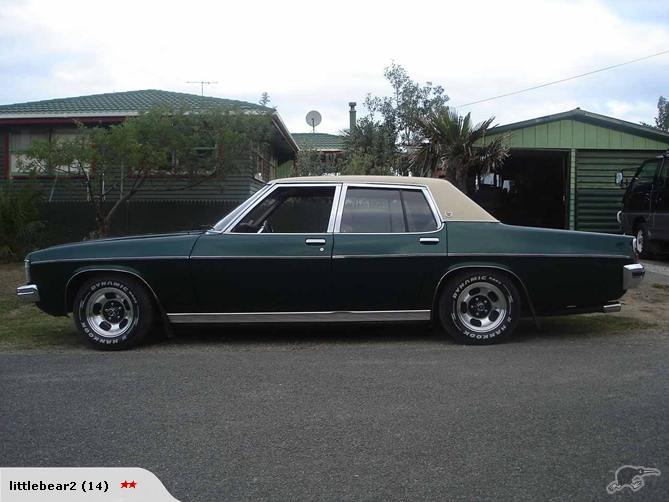 HX Holden in Jade Green Met — Statesman DeVille Sedan