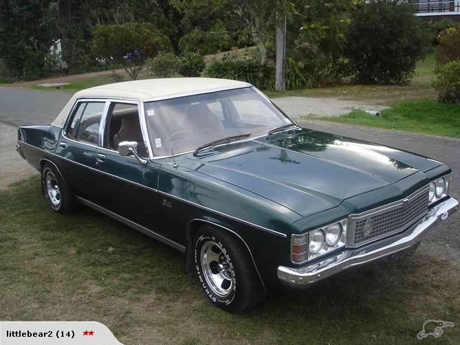 HX Holden in Jade Green Met — Statesman DeVille Sedan