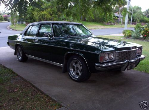 HX Holden in Jade Green Met — Statesman DeVille Sedan