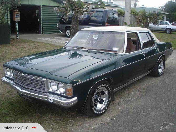 HX Holden in Jade Green Met — Statesman DeVille Sedan