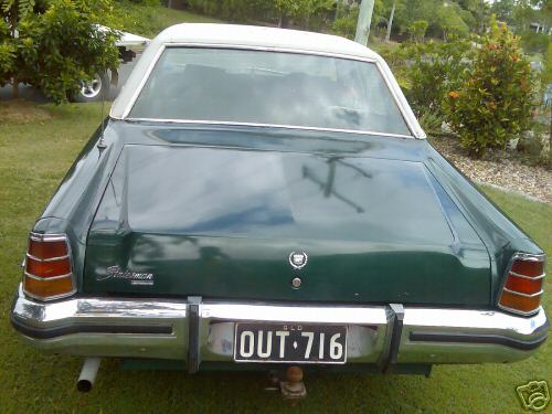 HX Holden in Jade Green Met — Statesman DeVille Sedan