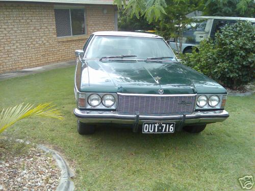 HX Holden in Jade Green Met — Statesman DeVille Sedan