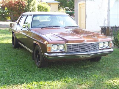 HX Holden in Persian Sand Met — Statesman DeVille Sedan