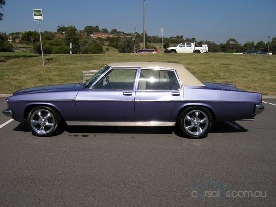 HX Holden in Royal Plum Met — Statesman DeVille Sedan