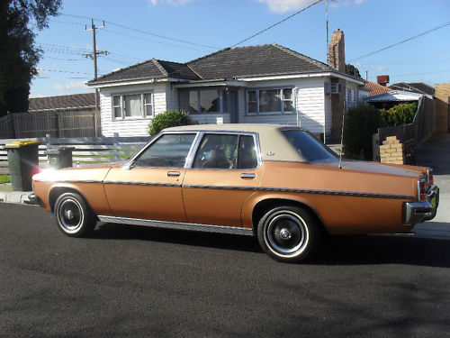 HZ Holden in Moroccan Bronze Met — Statesman Caprice Sedan
