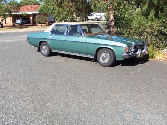 HZ Holden in Sage Green Met — Statesman Caprice Sedan