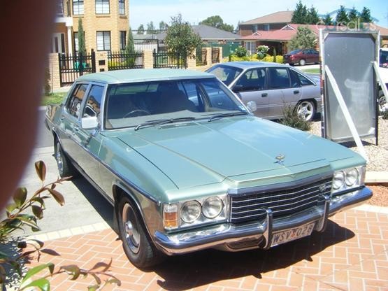 HZ Holden in Sage Green Met — Statesman Caprice Sedan