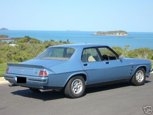 HZ Holden in Atlantis Blue Met — GTS Sedan