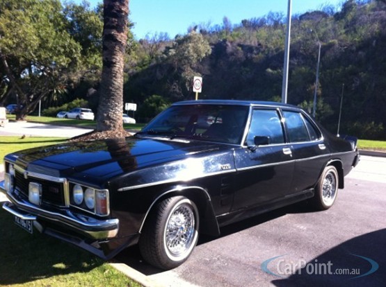 HZ Holden in Tuxedo Black — GTS Sedan