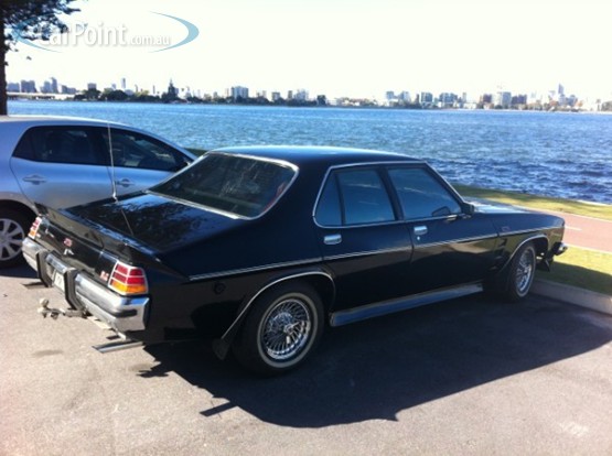 HZ Holden in Tuxedo Black