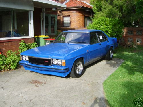HZ Holden in Ultra Blue — GTS Sedan