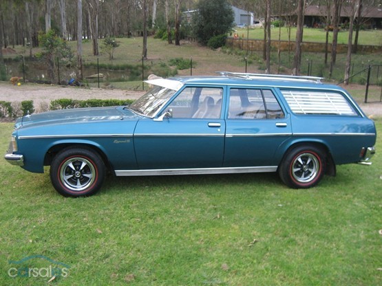 HZ Holden in Caribbean Turquoise Met