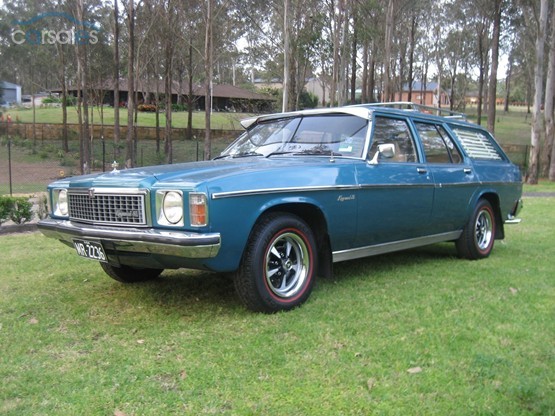 HZ Holden in Caribbean Turquoise Met
