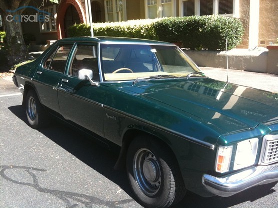 HZ Holden in Malachite Met — Kingswood SL Sedan