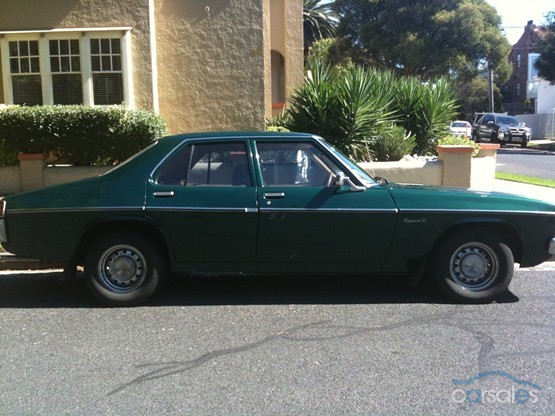 HZ Holden in Malachite Met — Kingswood SL Sedan