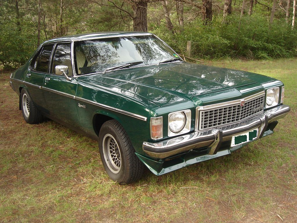 HZ Holden in Malachite Met — Kingswood SL Sedan
