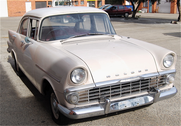 EK Holden in Kiewa Grey (State Electricity Commission. Vic) — Standard Sedan